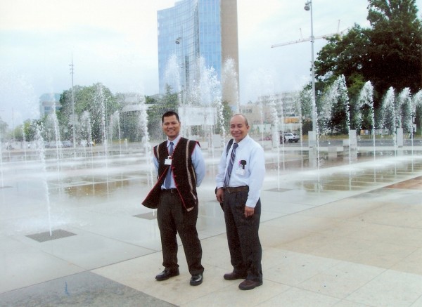 Vien Siu and Rong Nay at UN Vien Siu and Rong Nay at UN